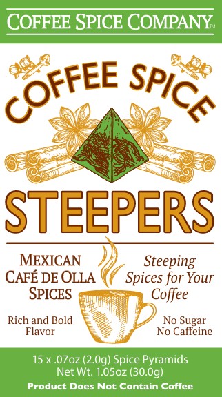 STEEPERS - Mexican Cafe de Olla coffee spices